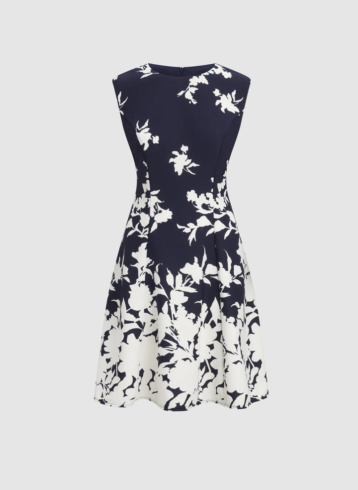 Floral Fit & Flare Dress