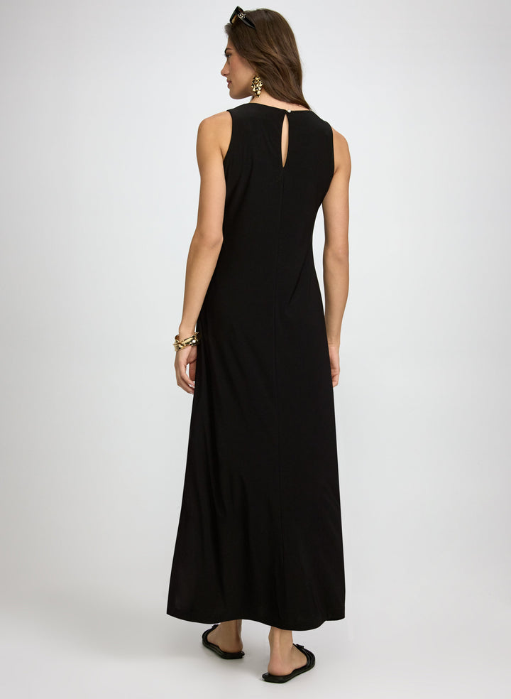 Sleeveless Jersey Maxi Dress