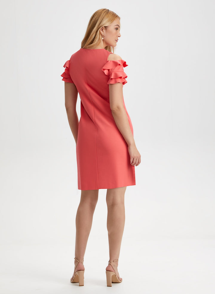 Short Ruffle Detail Dress