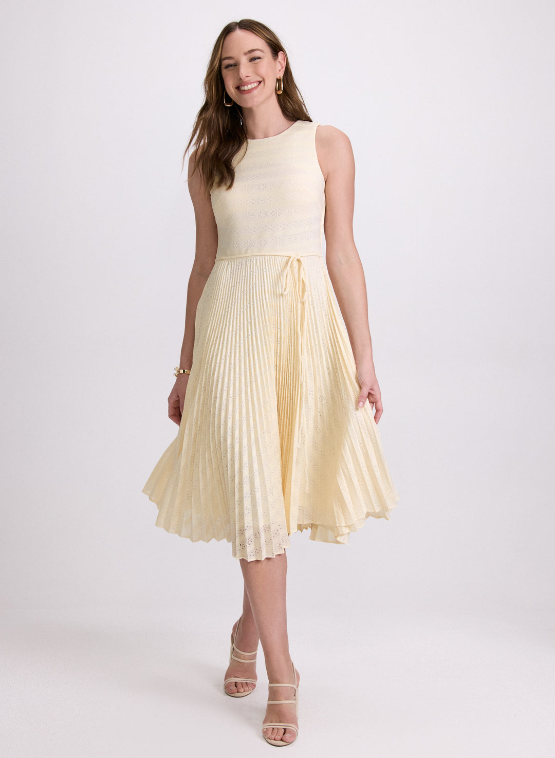 Striped Lace Dress
