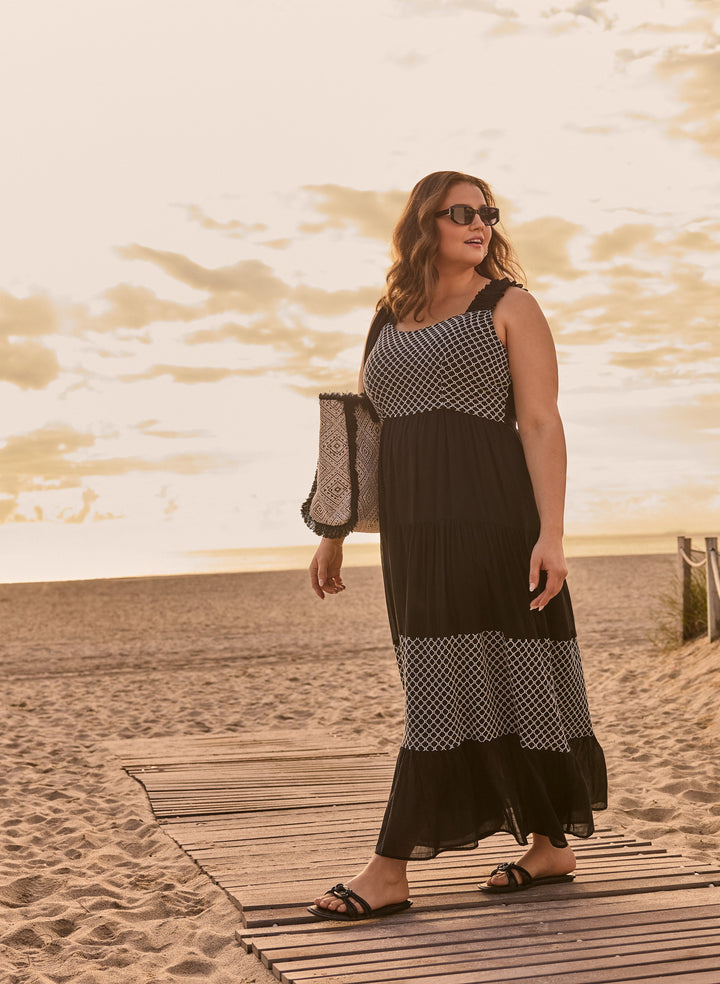 Crochet Maxi Dress