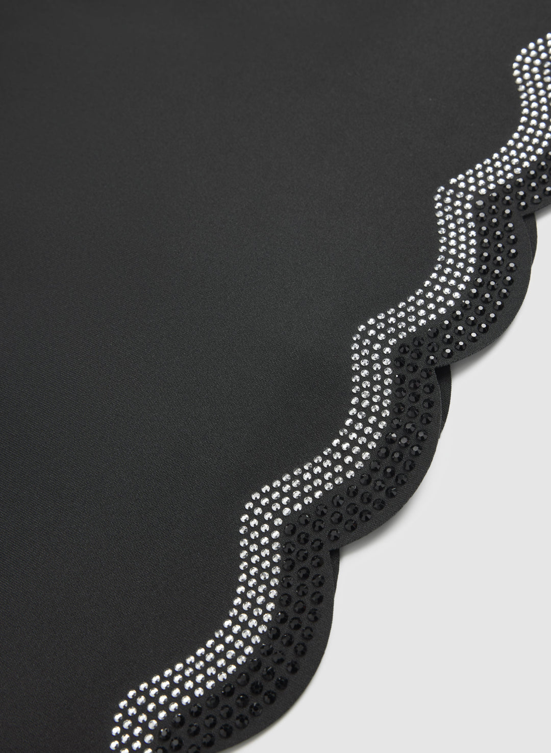 Scalloped Trim Dress