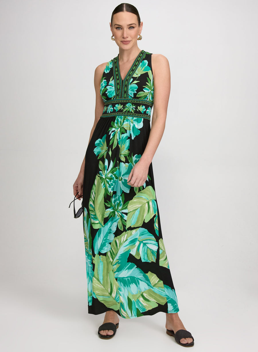 Tropical Maxi Dress