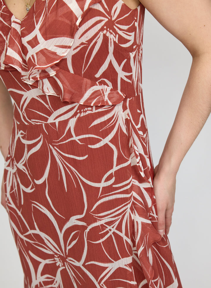 Floral Chiffon Dress