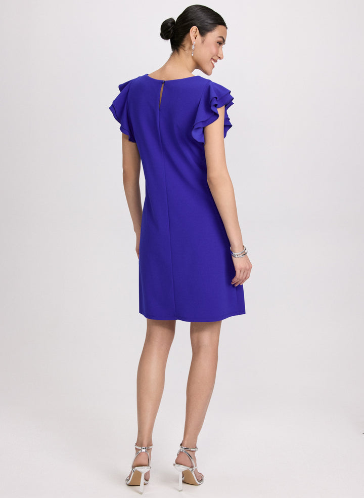 Ruffle Sleeve Dress