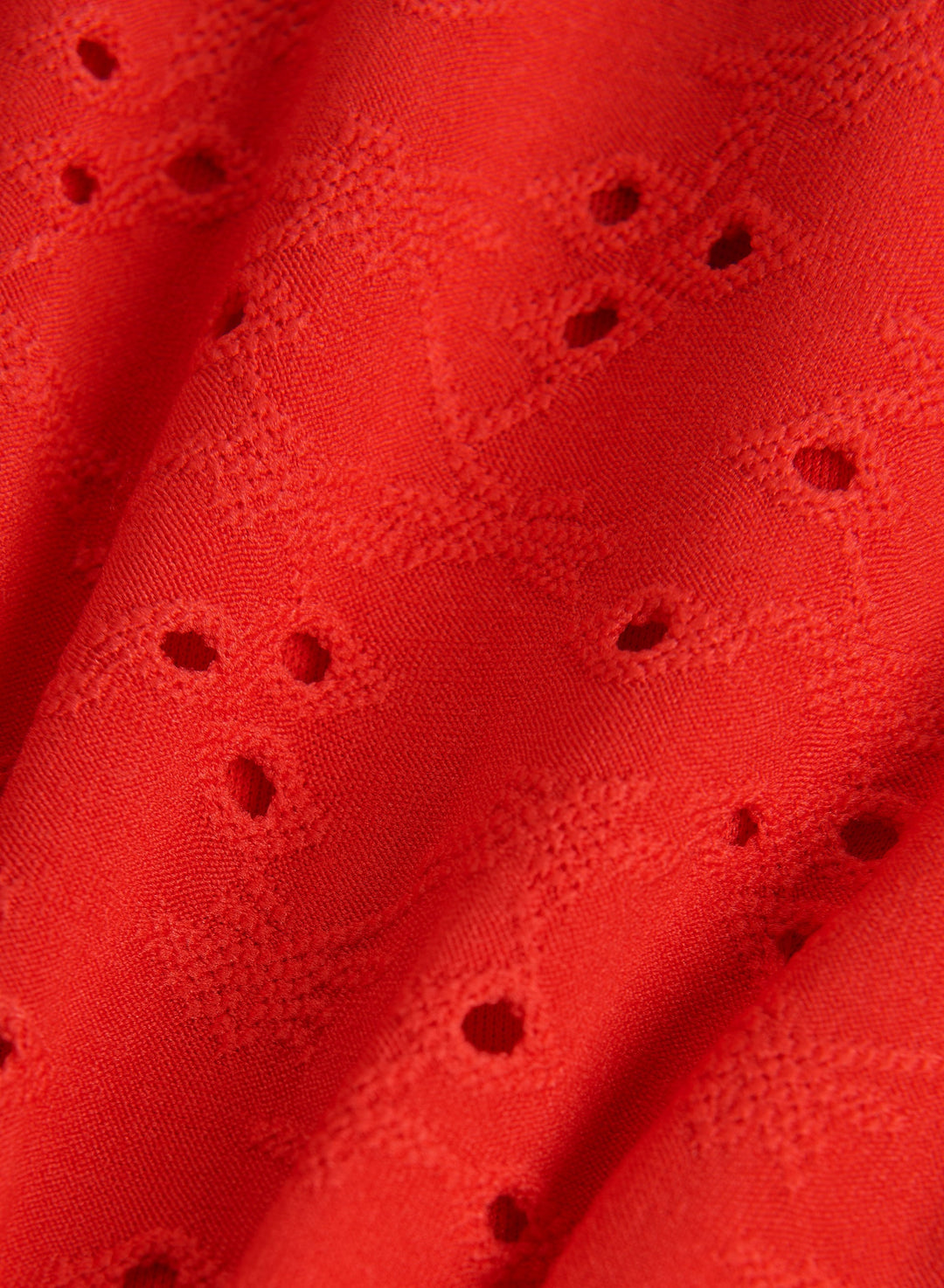 Fit & Flare Eyelet Dress