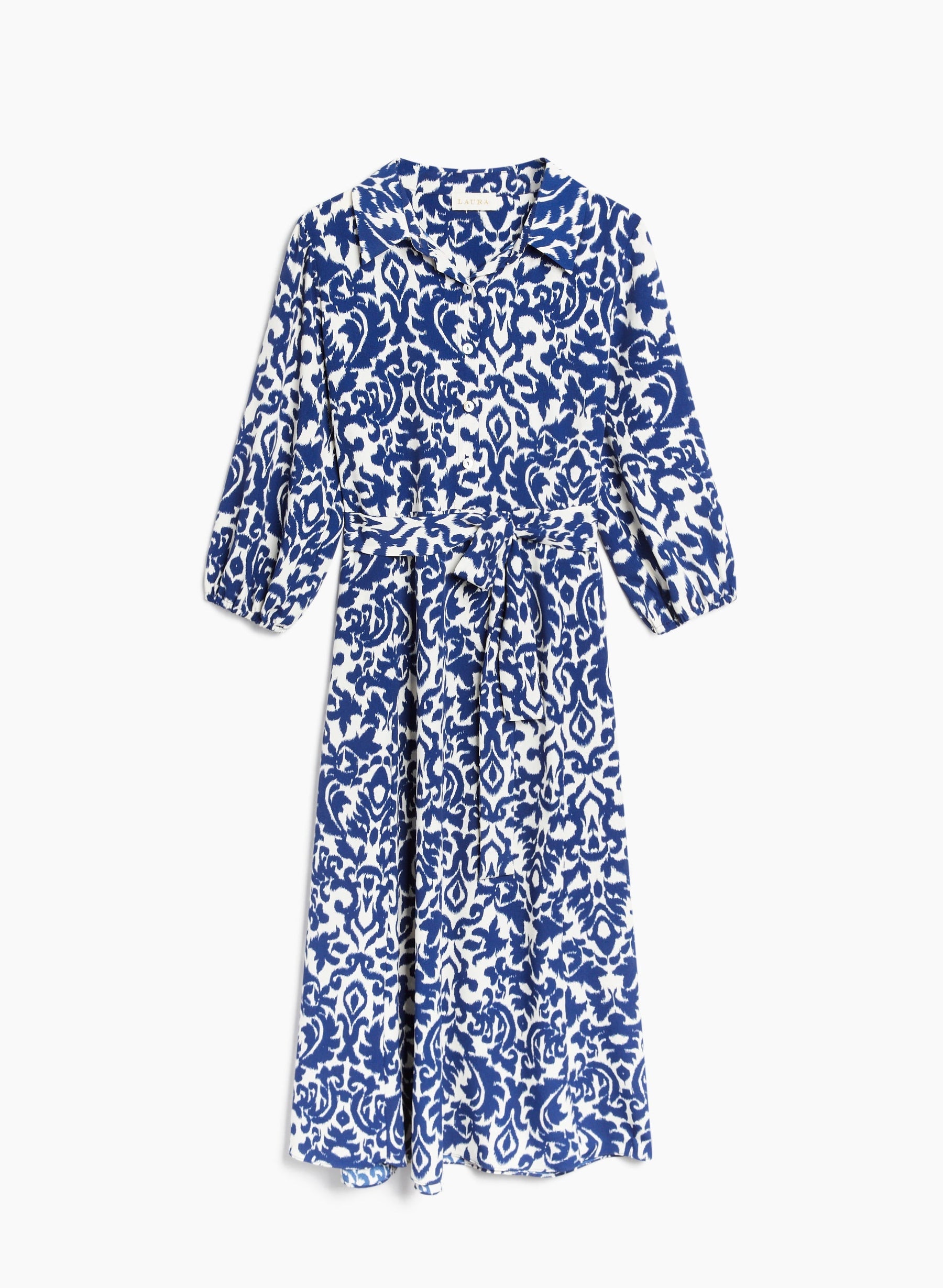 Paisley Print Dress