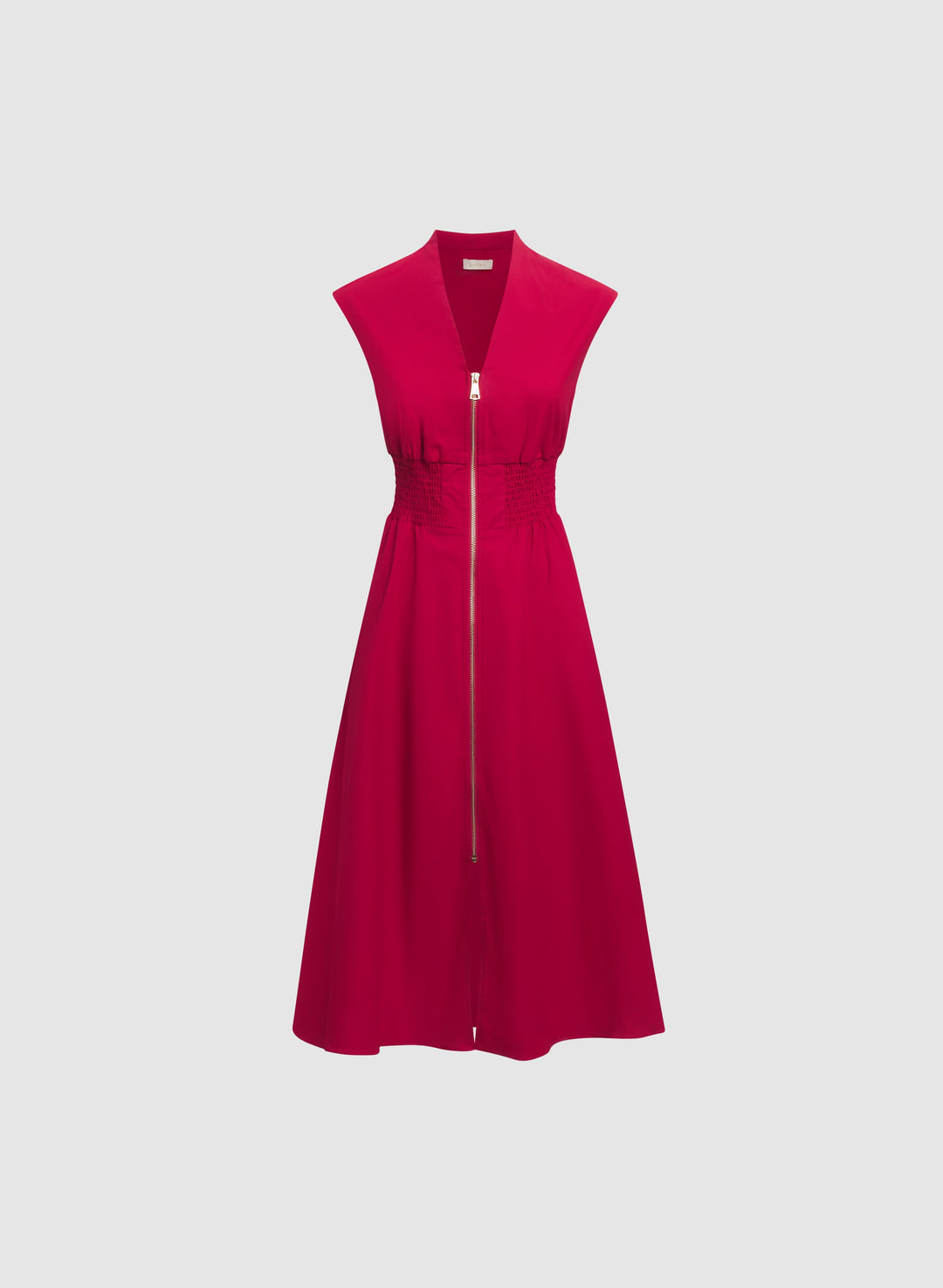 Zip Fit & Flare Dress