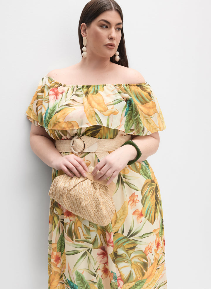 Melanie Lyne - Tropical Print Dress