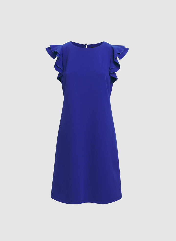 Ruffle Sleeve Dress