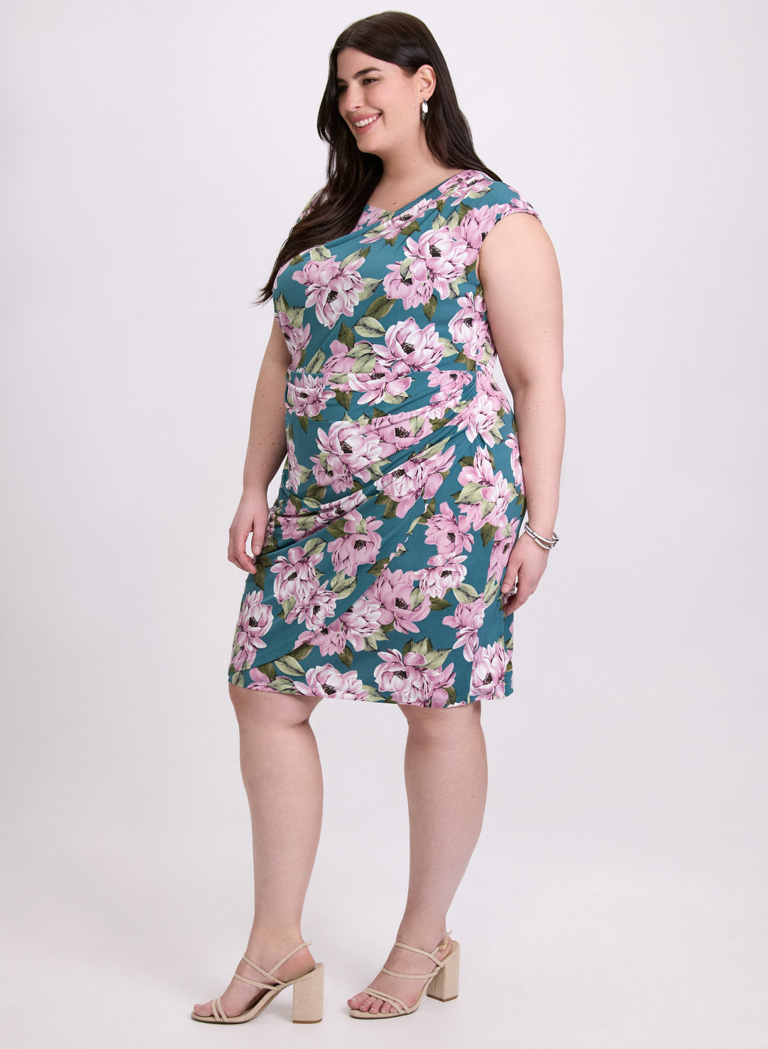Floral Jersey Dress