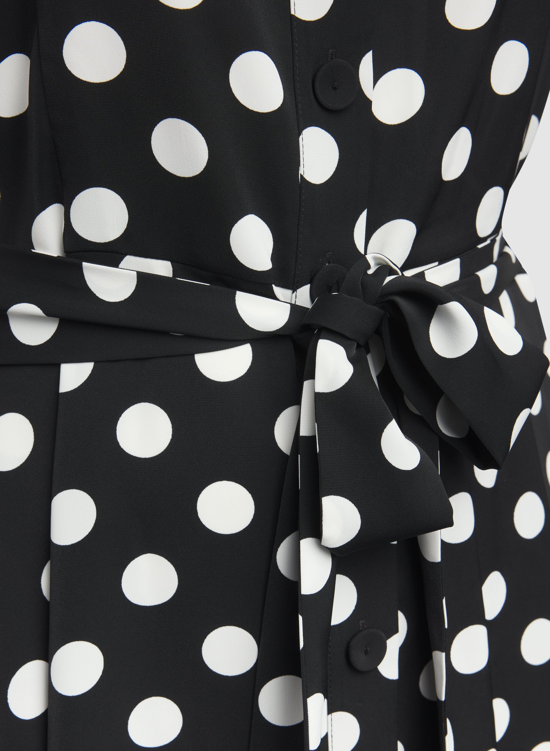 Polka Dot Shirt Dress