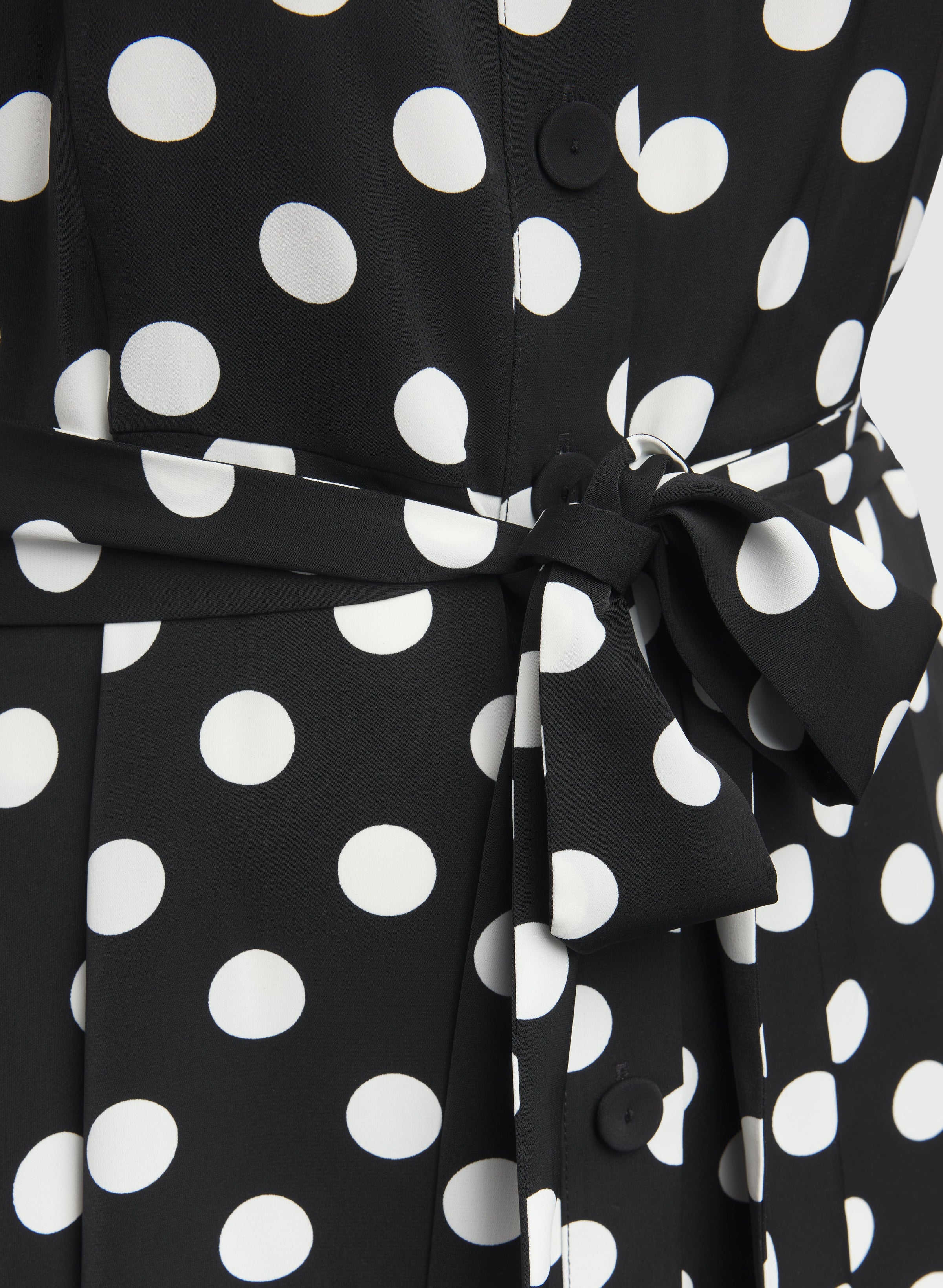 Polka Dot Shirt Dress