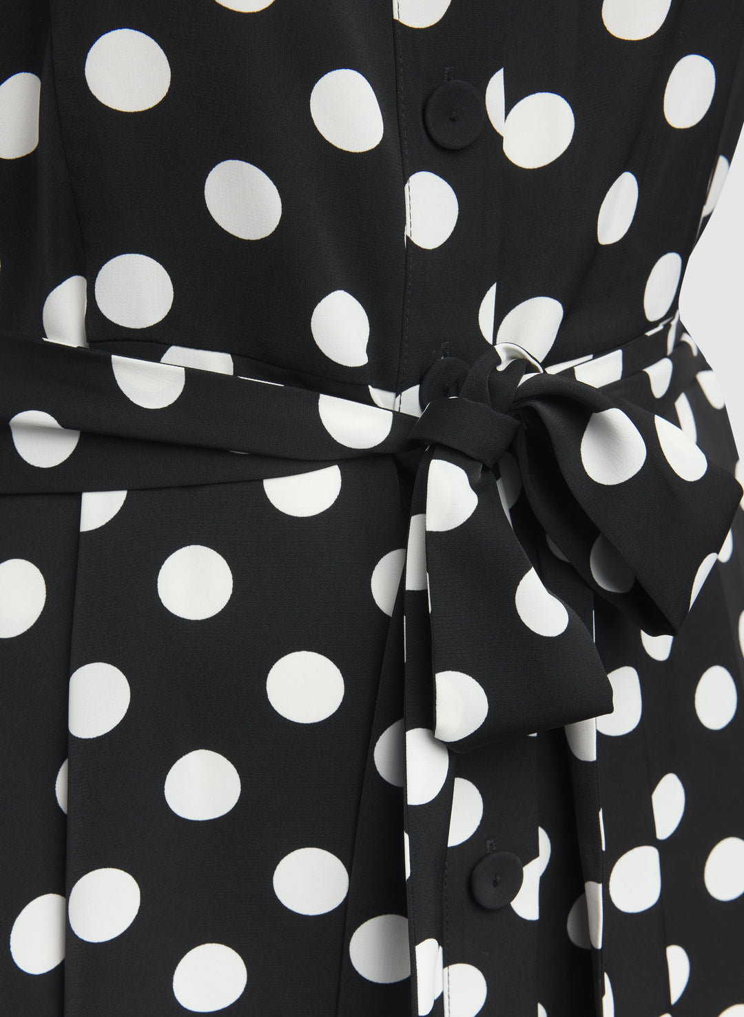 Polka Dot Shirt Dress