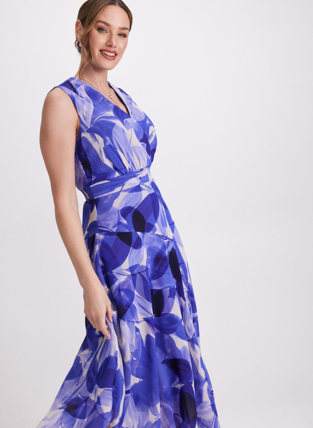 Leaf Midi Dress
