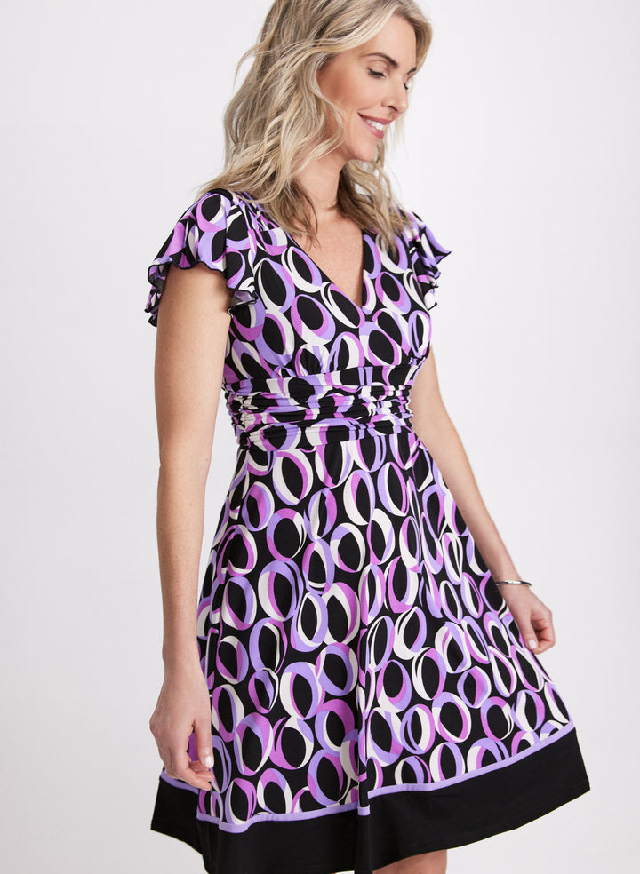 Circle Print Dress