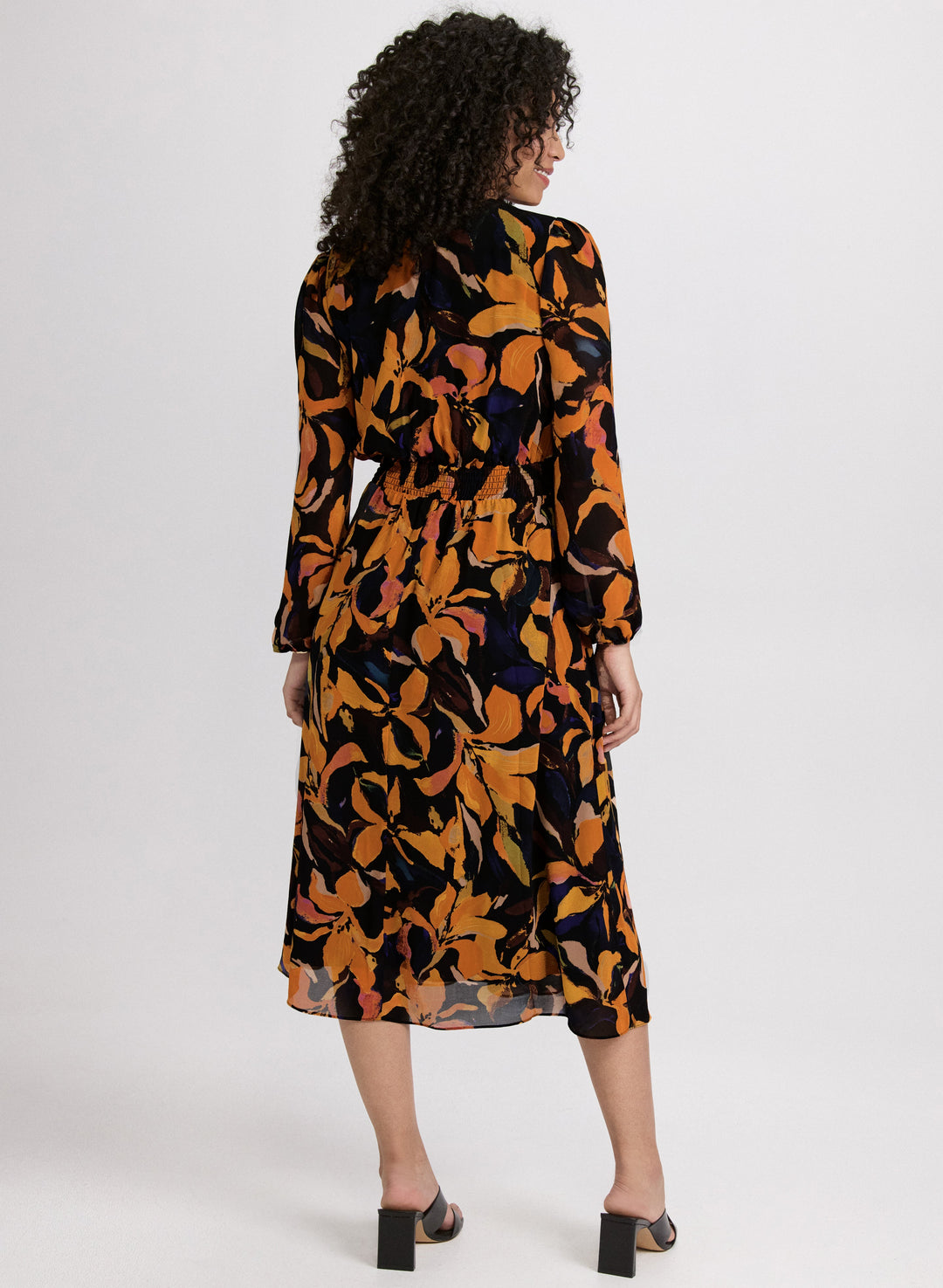 Floral Chiffon Dress