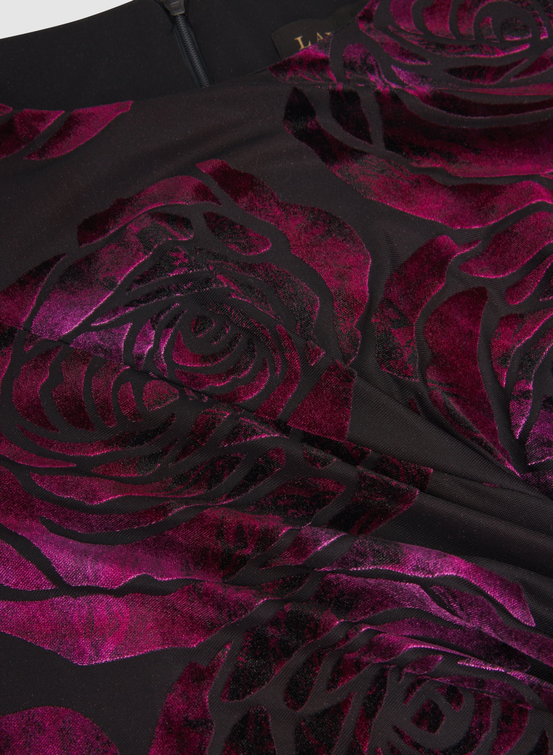 Rose Velvet Dress