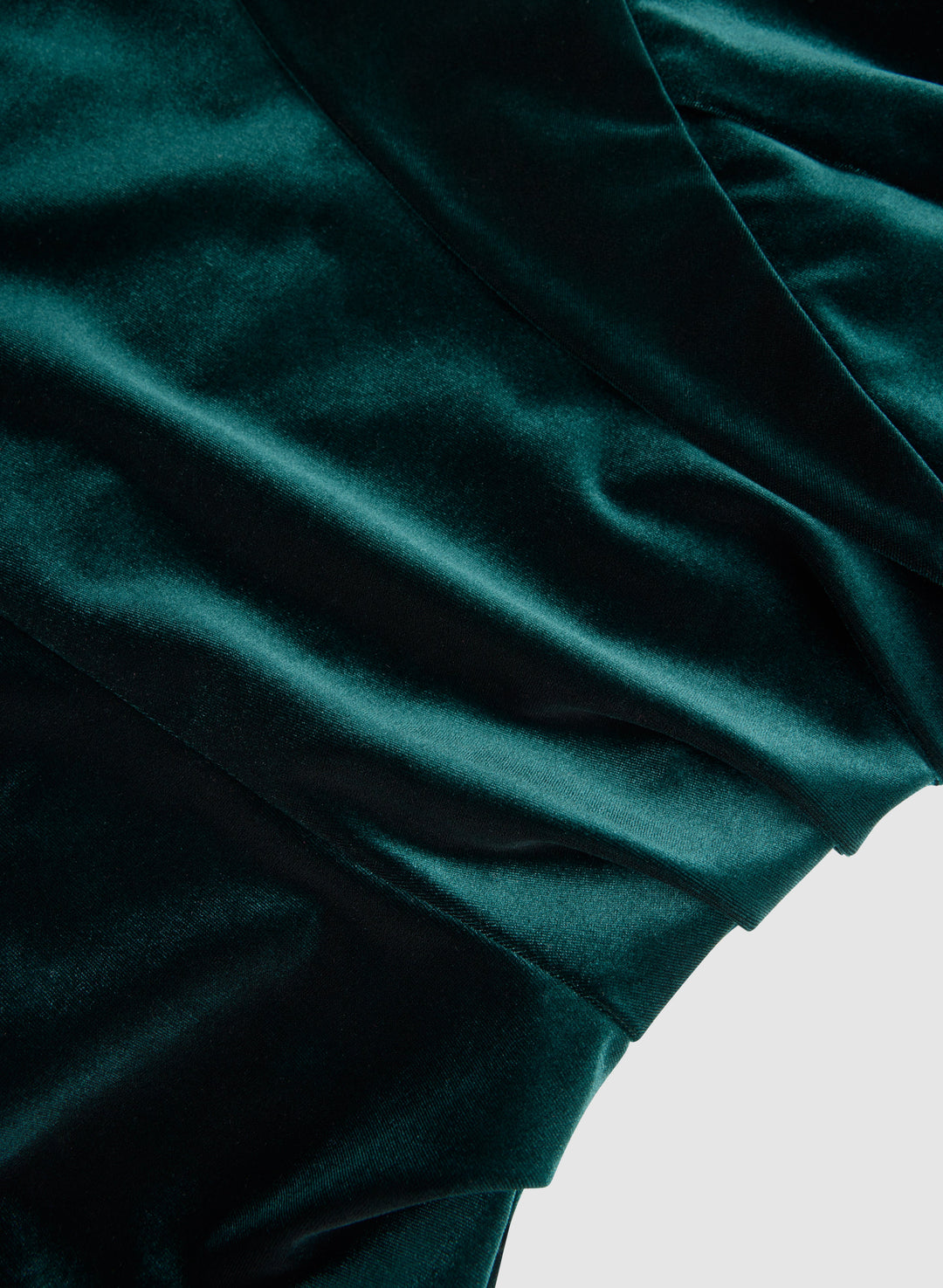 Off-The-Shoulder Velvet Dress