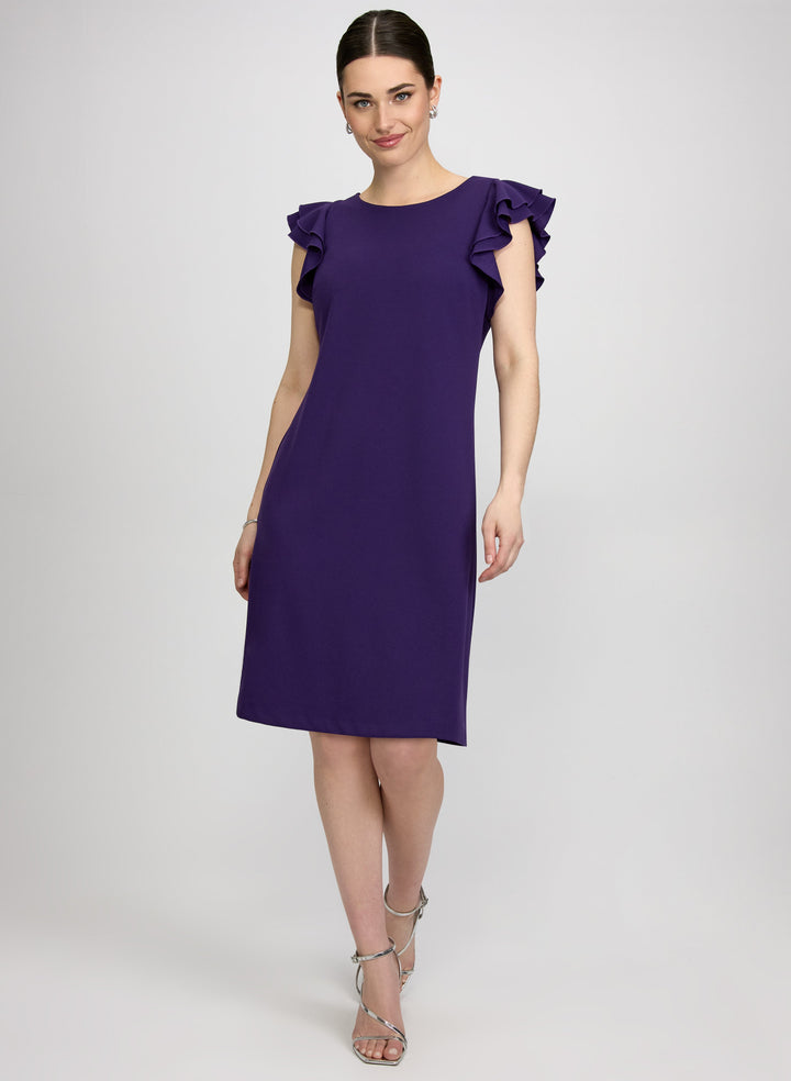 Ruffle Sleeve Dress