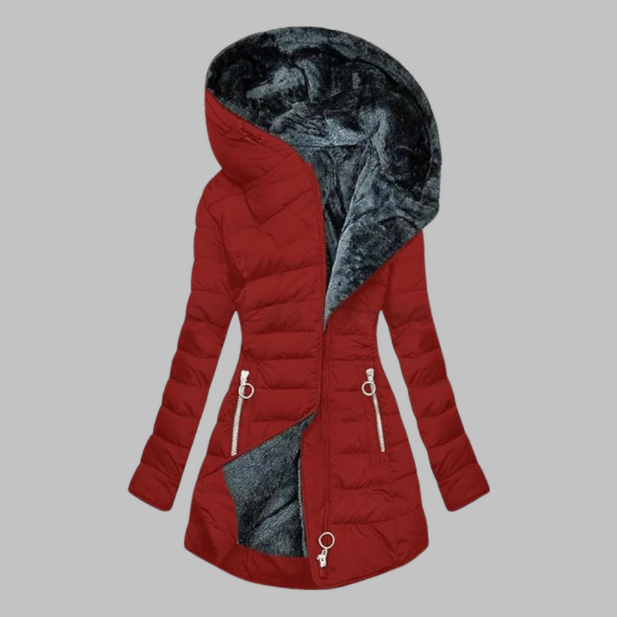 YENGE™ - Casual Slim Fit Hooded Long Sleeve Jacket