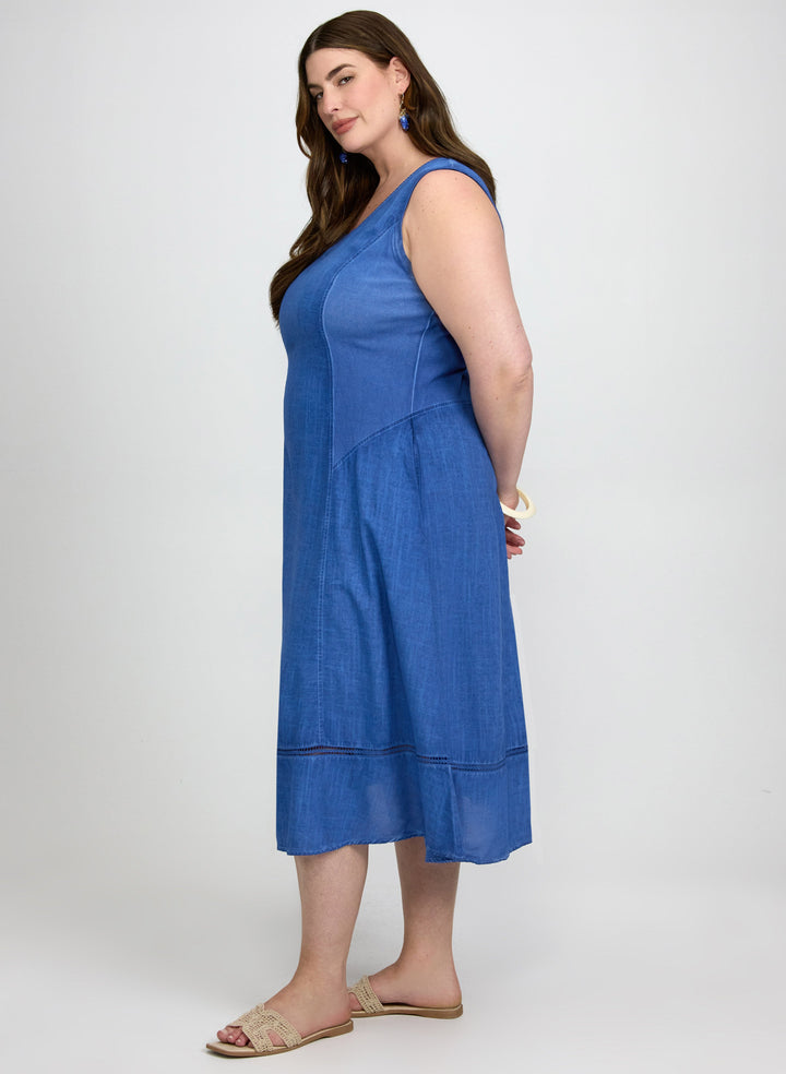 Sleeveless Fit & Flare Dress
