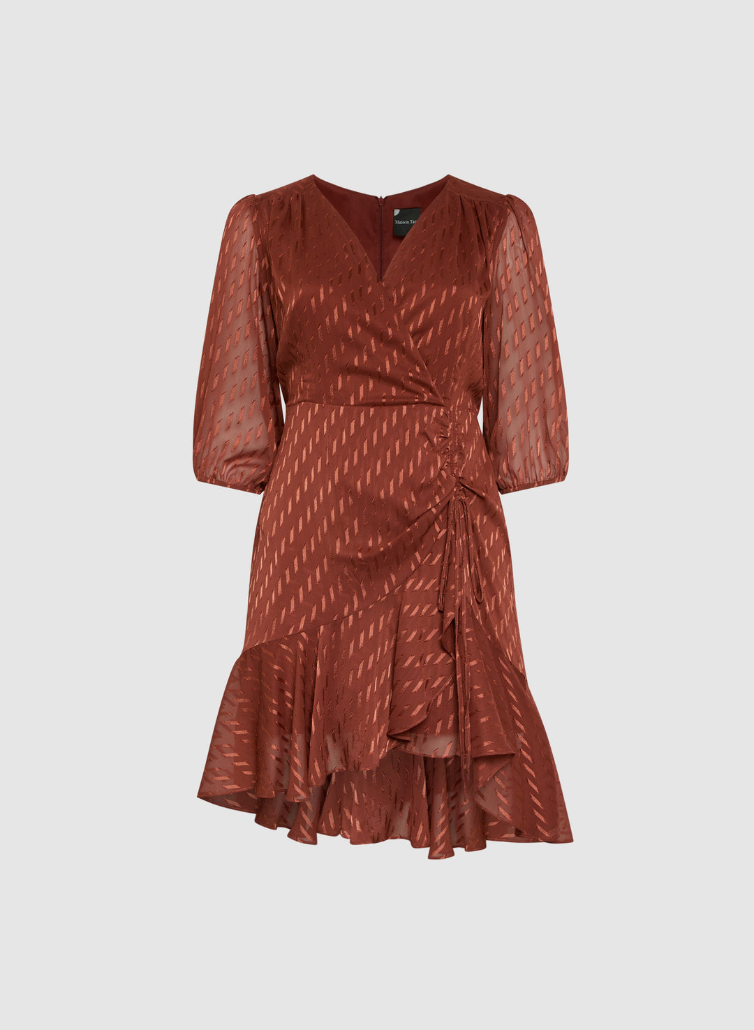 Satin Dot Dress