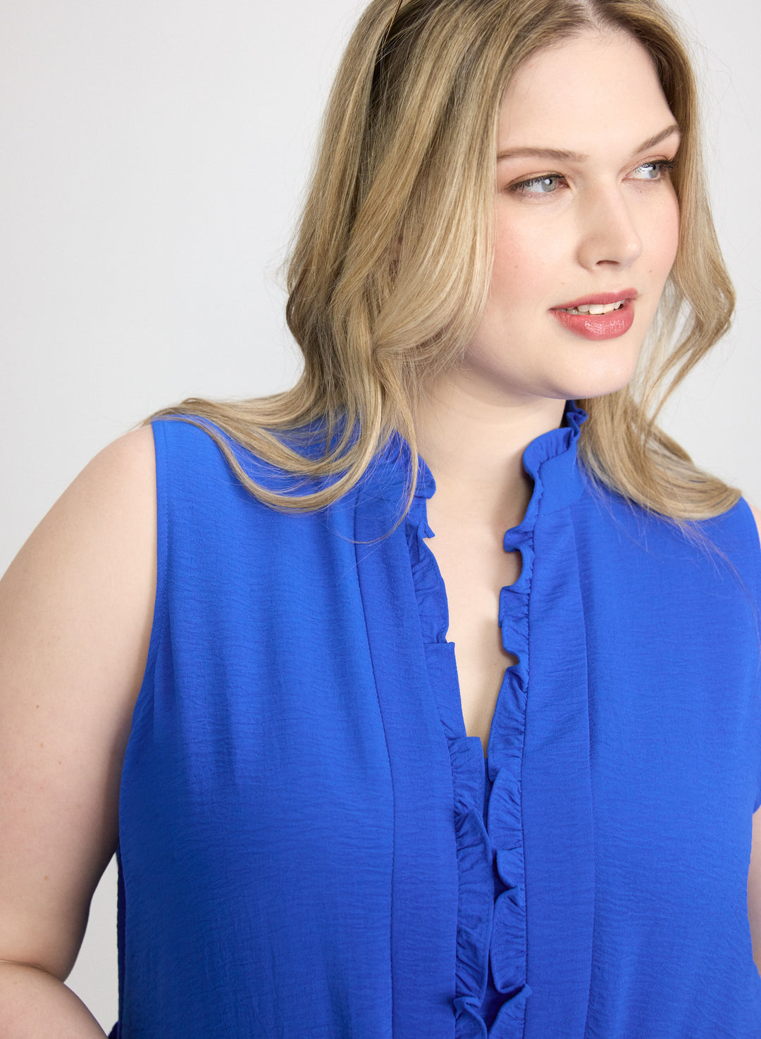 Frilled Trim Dress