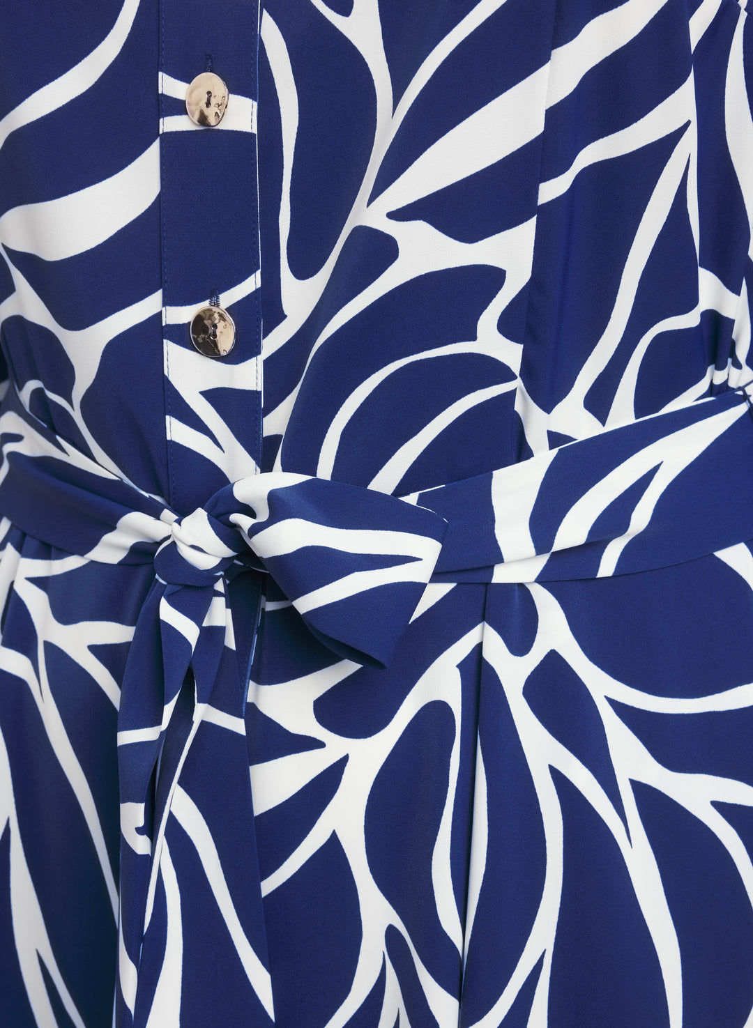 Abstract Print Dress