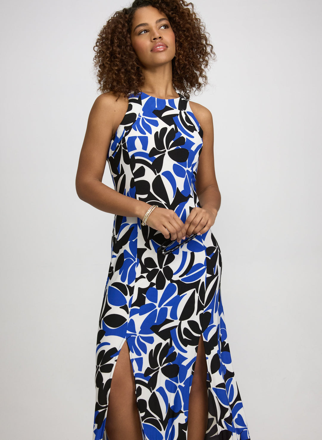 Leaf Print Dress