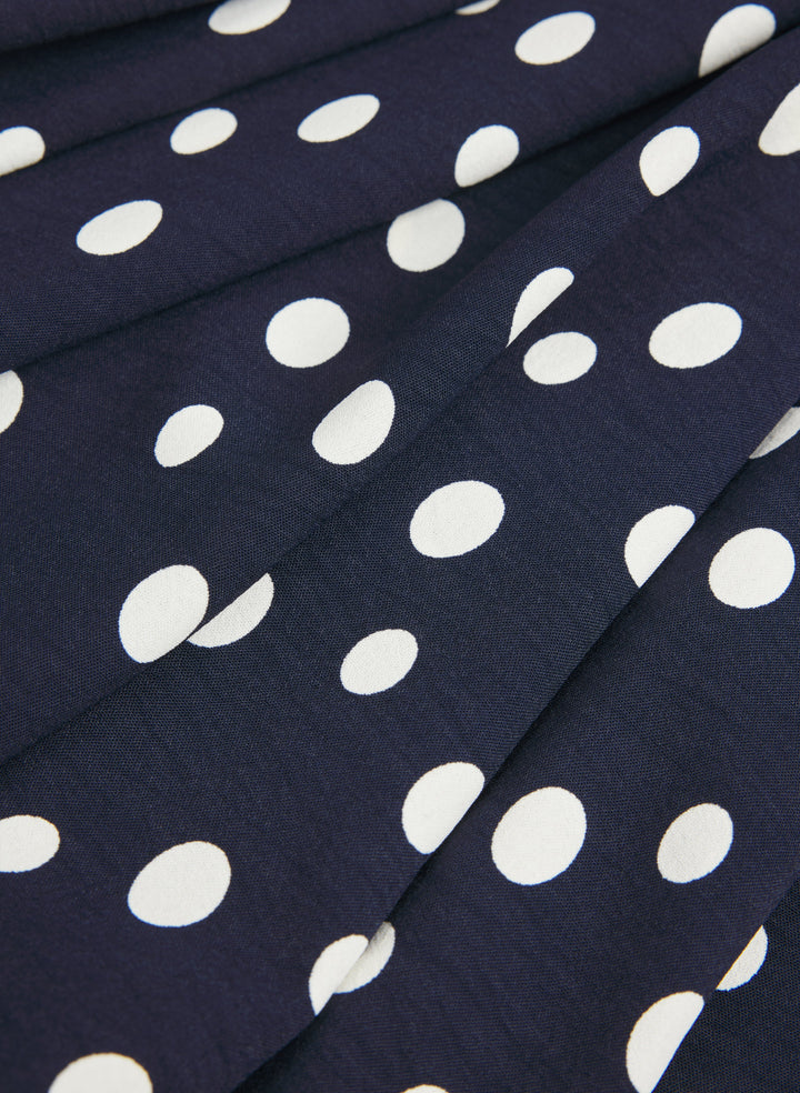 Polka Dot Midi Dress