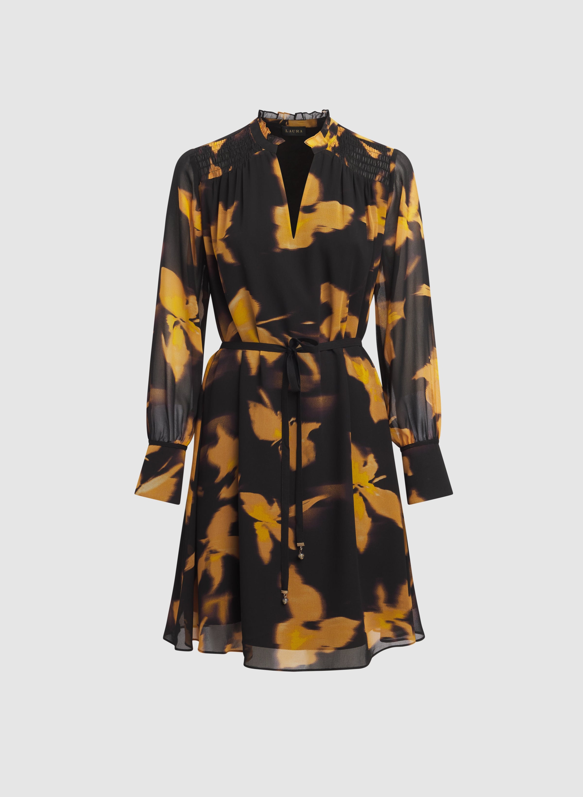 Floral Chiffon Dress