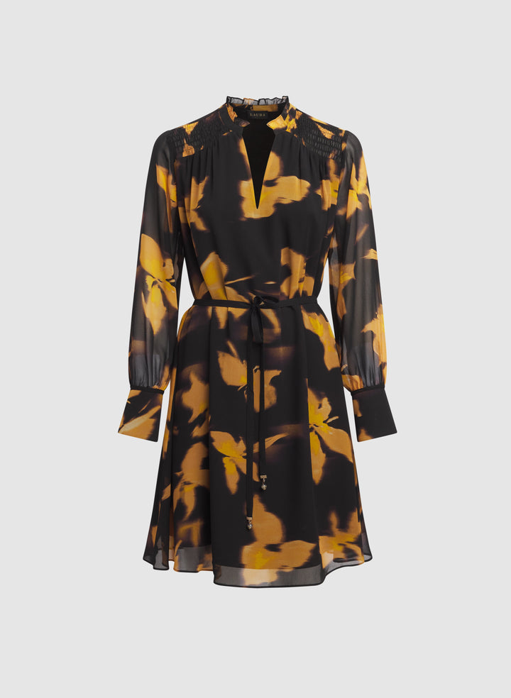 Floral Chiffon Dress