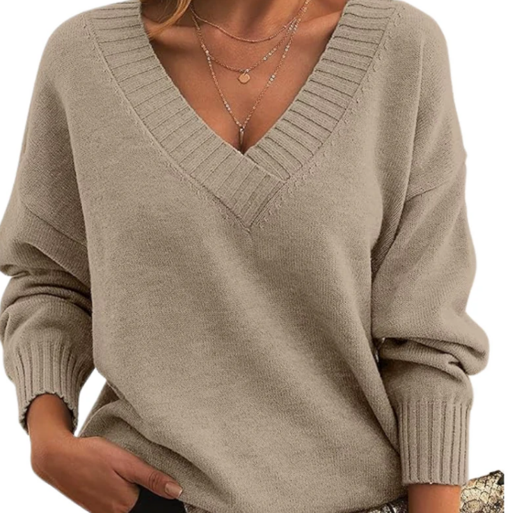 Jennifer - V-Neck Sweater