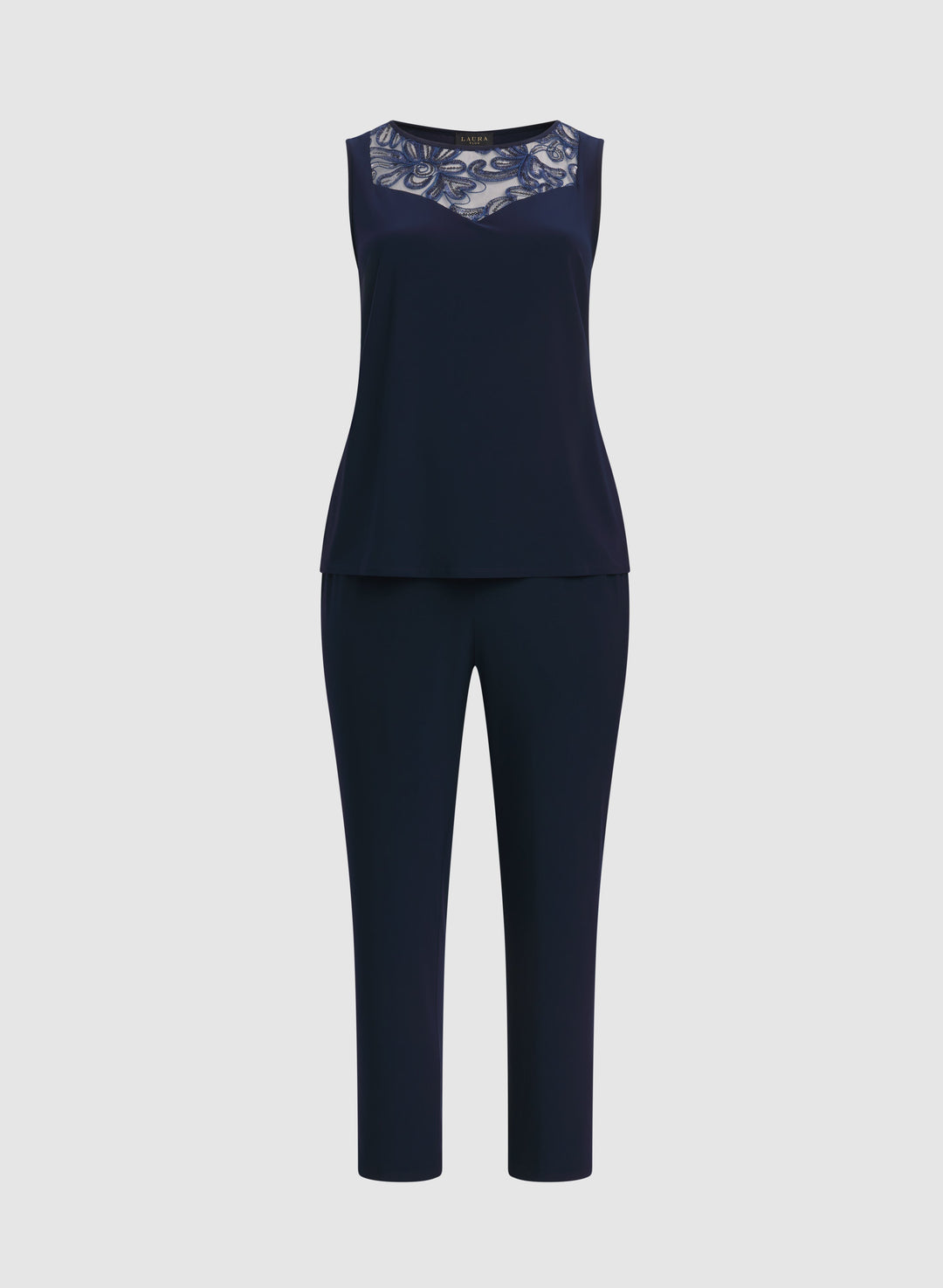 Three-Piece Pantsuit Set