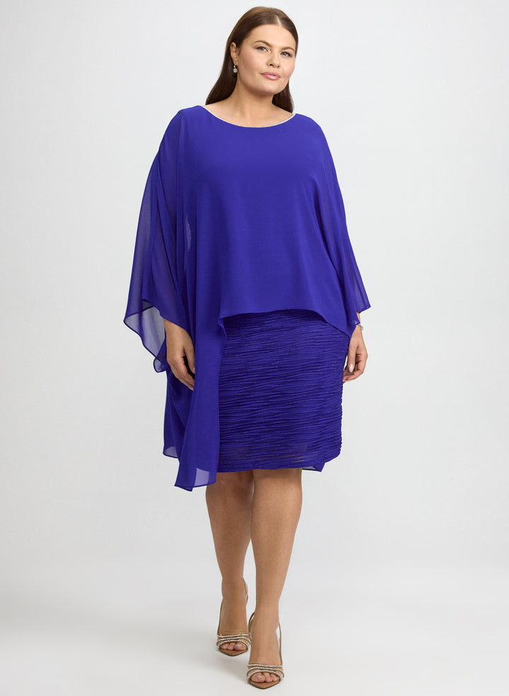 Joseph Ribkoff - Layered Textured Dress