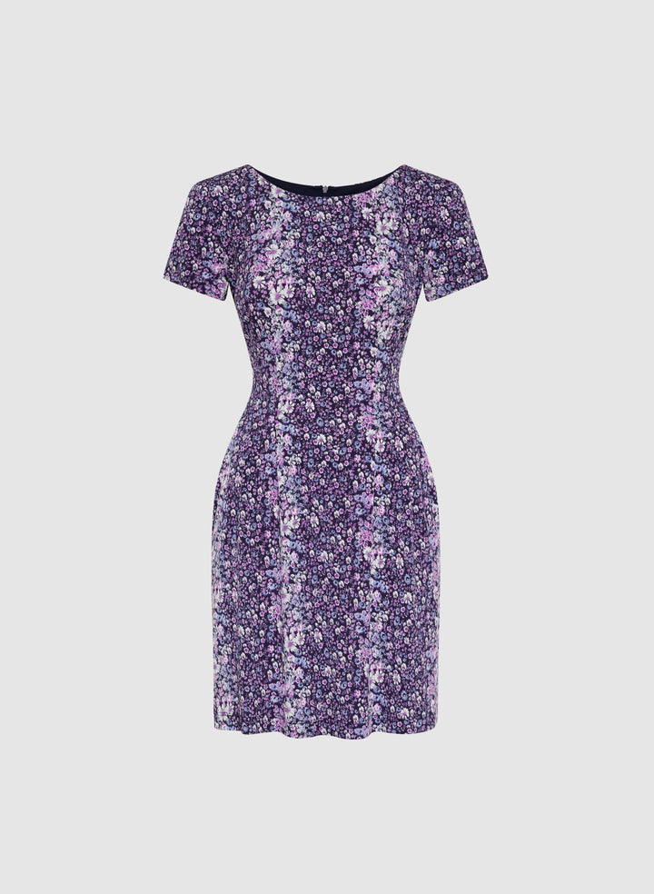 Floral Jersey Dress