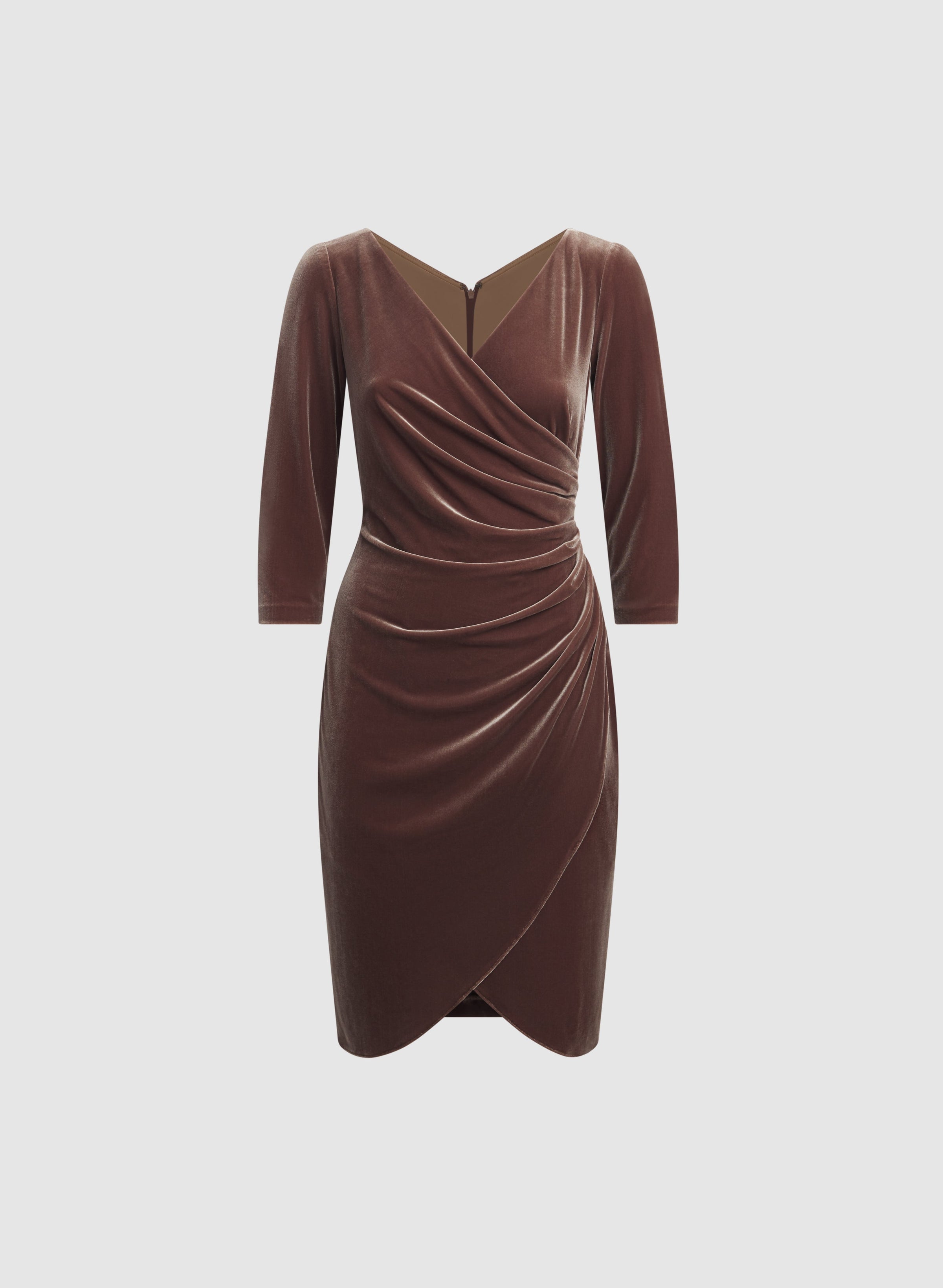 Fitted Velvet Dress