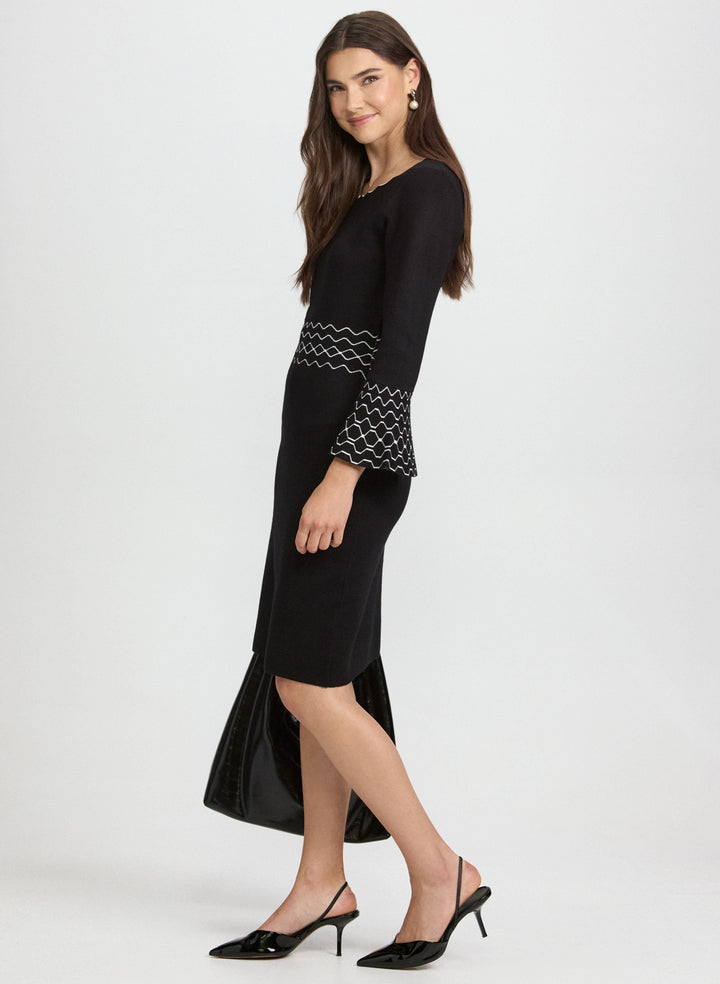 Scalloped Detail Dress