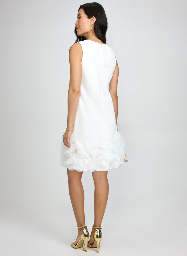 Organza Applique Dress