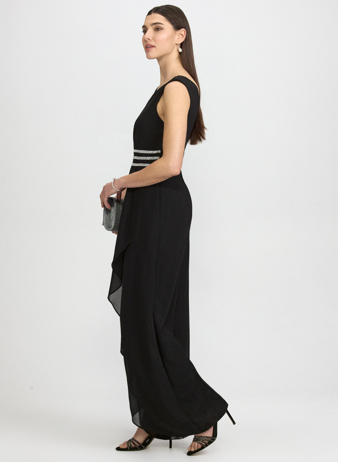 Crepe & Chiffon Jumpsuit