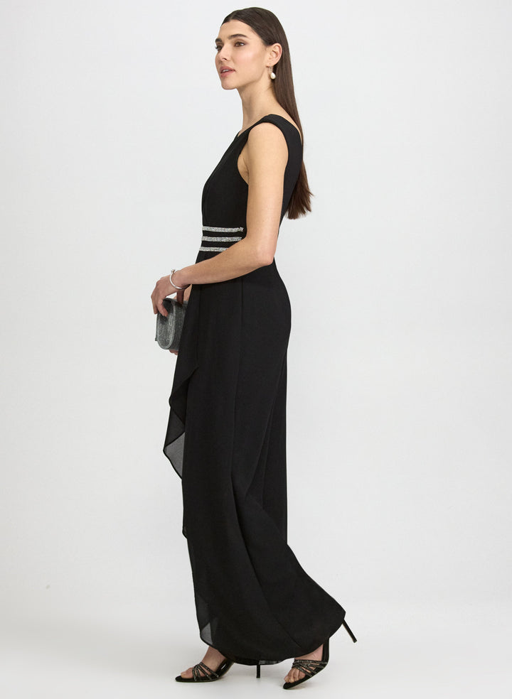 Crepe & Chiffon Jumpsuit