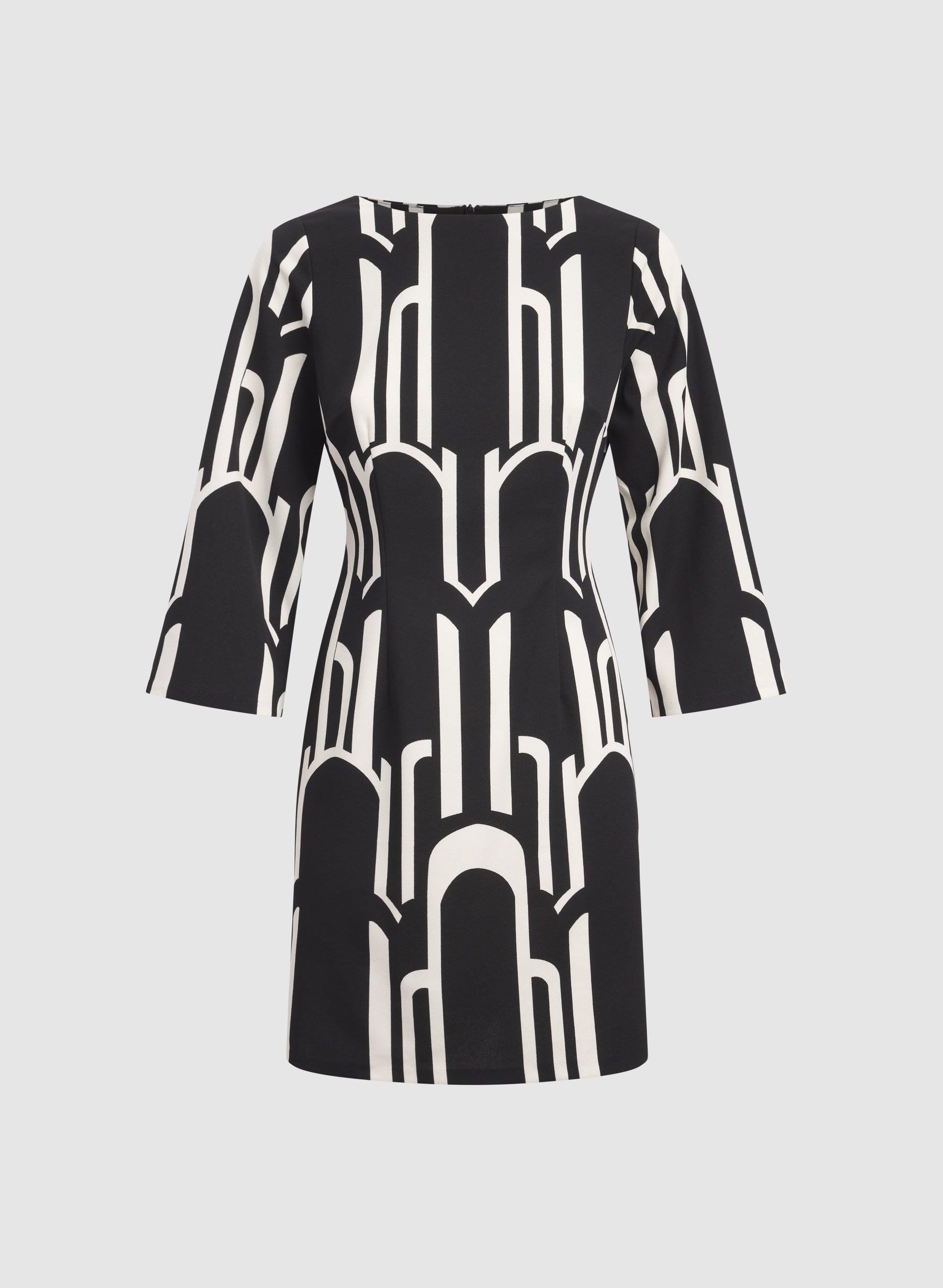 Geometric Print Dress