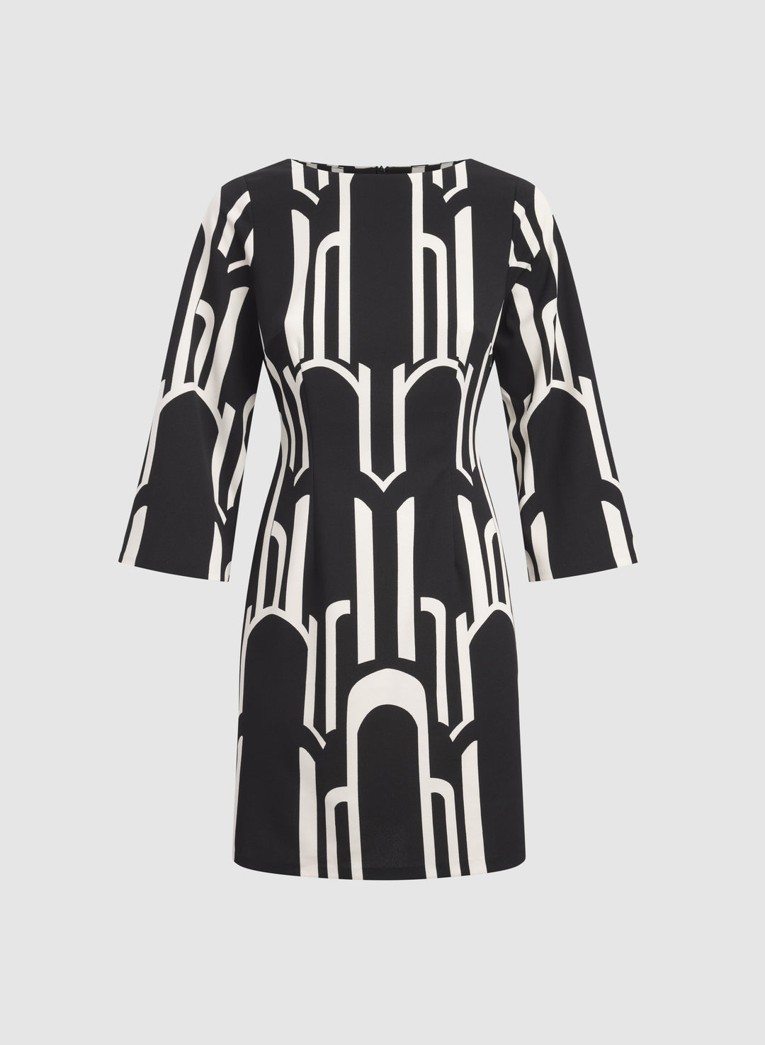 Geometric Print Dress