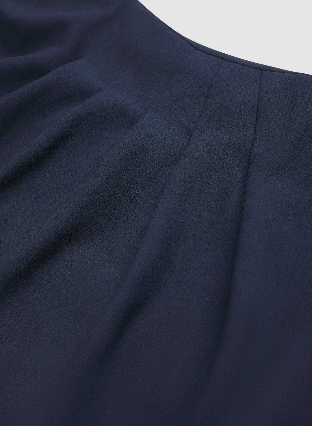 Pleated Sleeve Dress