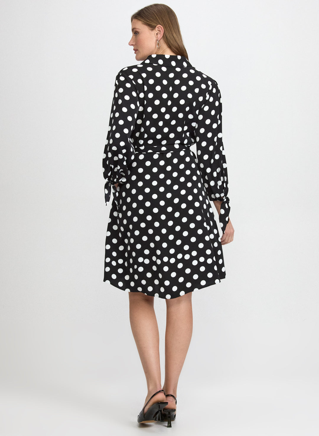Polka Dot Shirt Dress