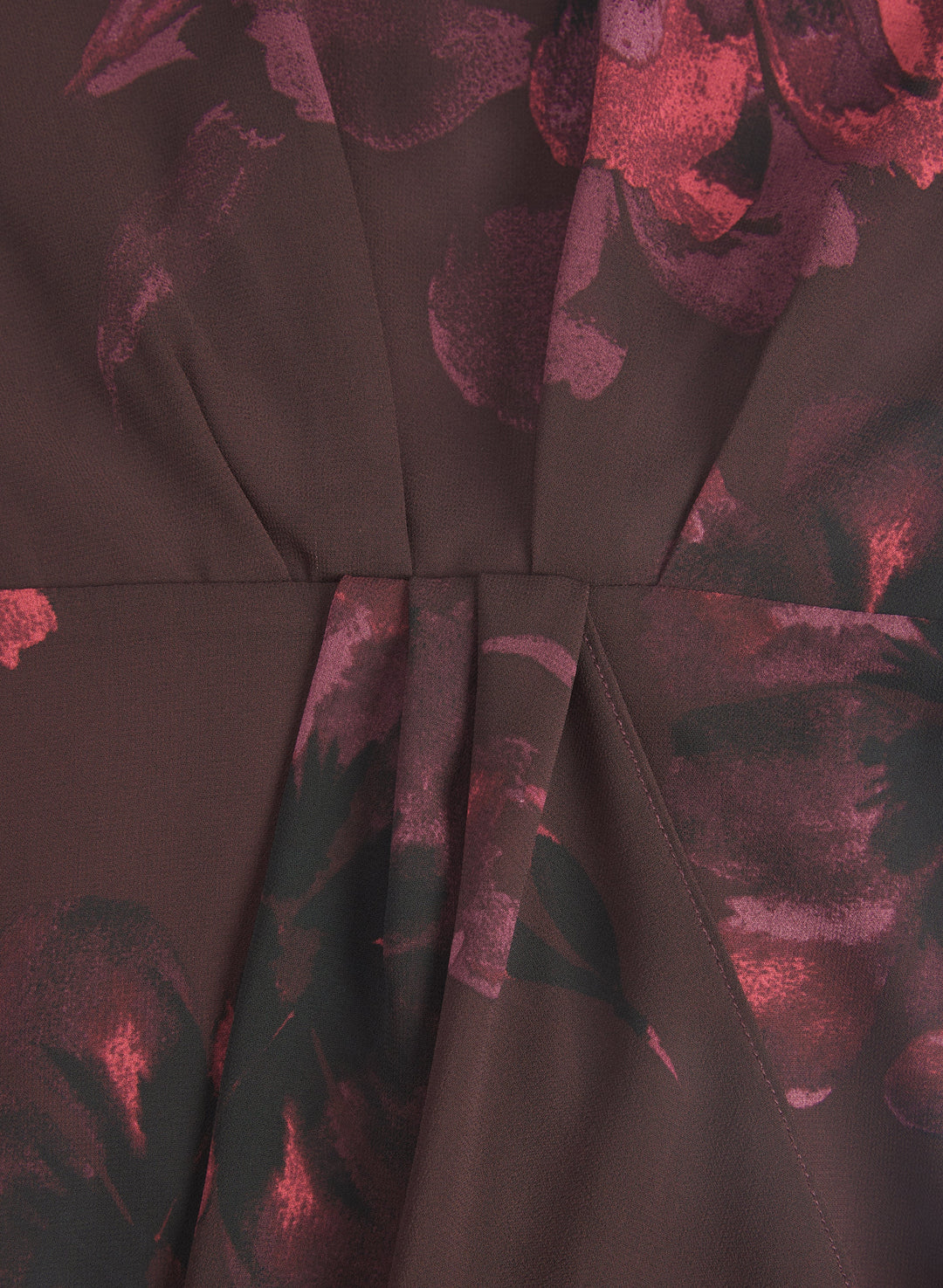 Floral Flounce Front Dress