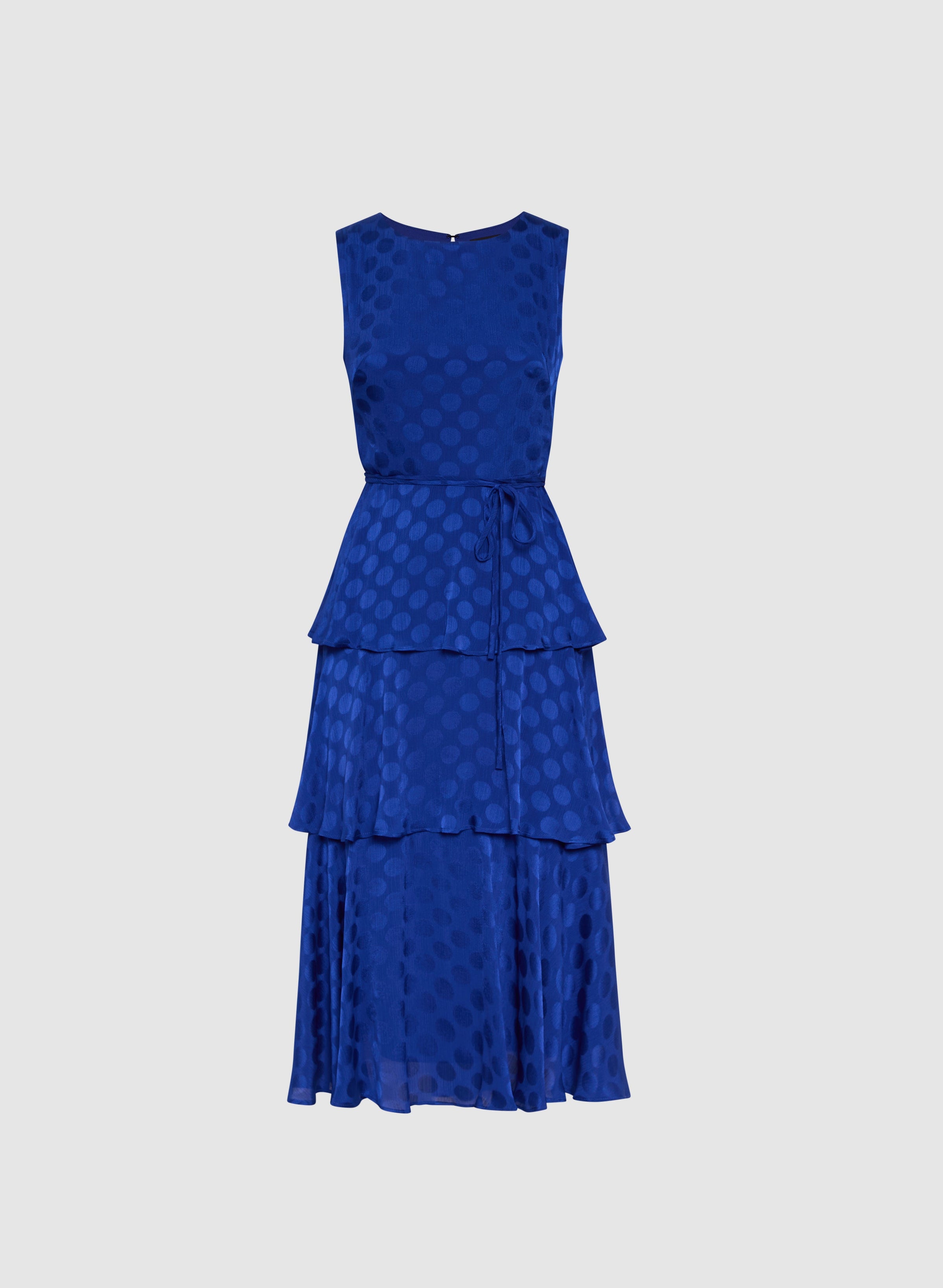 Tiered Dot Dress