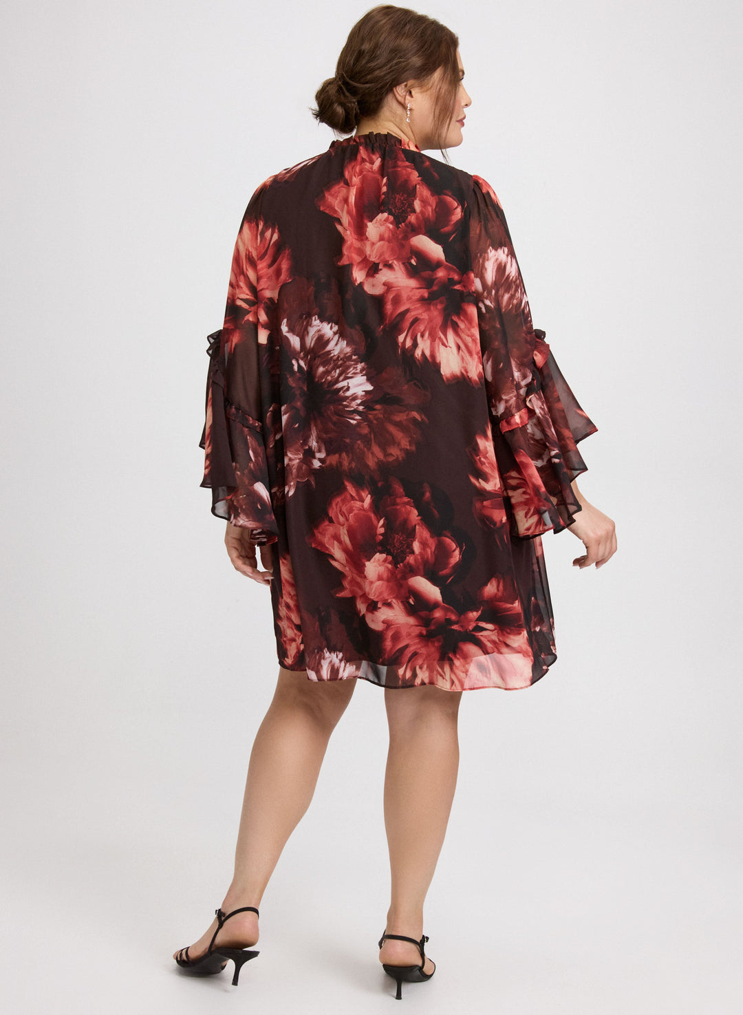 Floral Bell Sleeve Dress