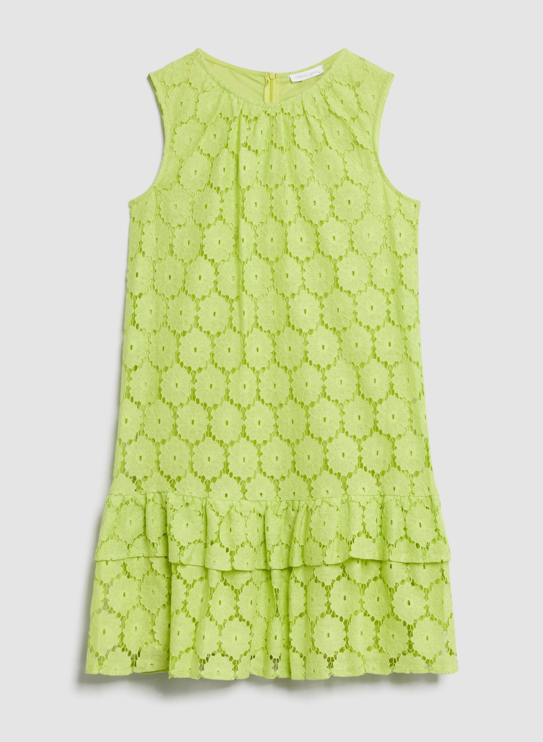 Ruffle Detail Halter Neck Dress